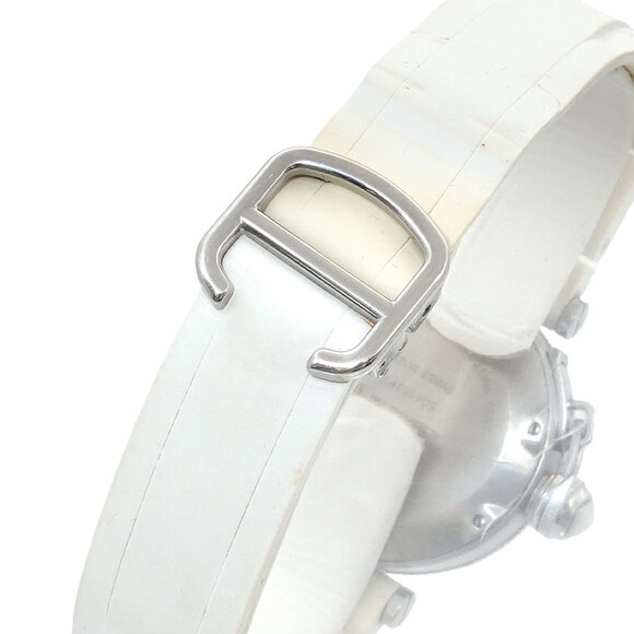 Cartier Pasha Seatimer Two-tone Watch W3140001 Women's Date Silver PG Quartz - Picture 7 of 7